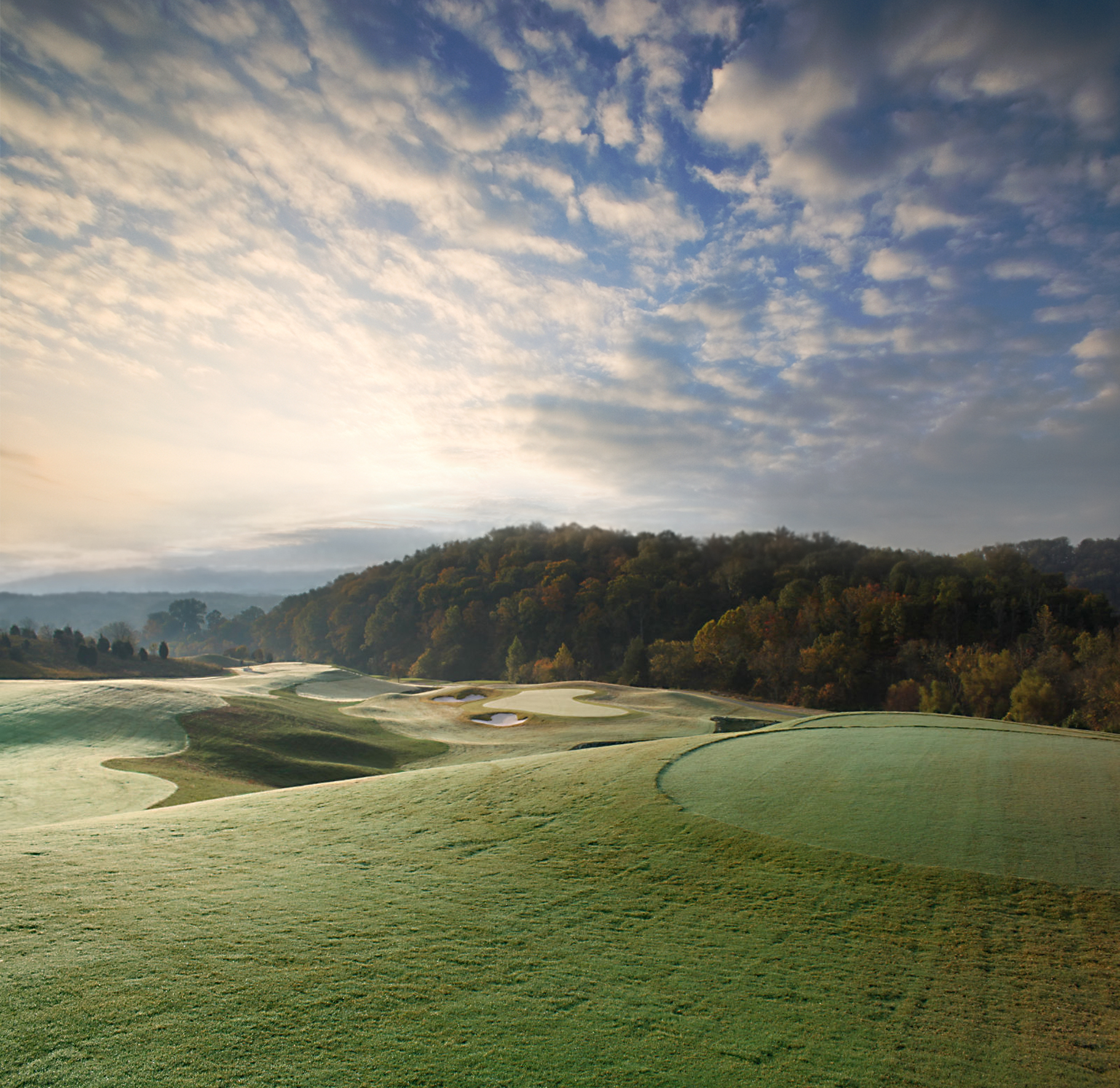 Gatlinburg Golf Course View of Mountains